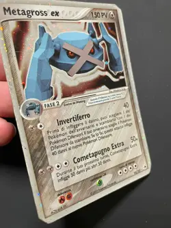 Metagross EX 95/101 Holo Pokemon Card EX Leggende Nascoste ITA played - Image 3