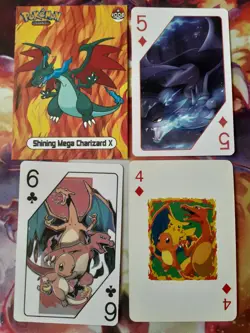 Charizard Fan Art Bundle of 4 Cards NOT Official Pokemon PL-NM - Image 1