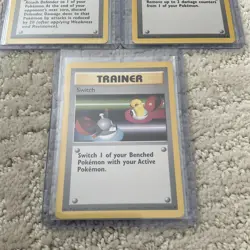 Lot of (5) Pokemon TCG 1st Edition Trainer Lot of 5 Vintage Cards NM RARE - Image 4