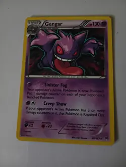 2015 Pokemon Gengar Holo 60/162 Rare XY BREAKthrough TCG Card!! - Image 4