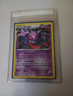 2015 Pokemon Gengar Holo 60/162 Rare XY BREAKthrough TCG Card!! - Image 5