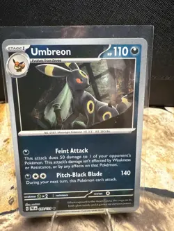 Umbreon (Master Ball Pattern) 059/131 Sv: Prismatic Evolutions Holo Pokemon Card - Image 1