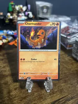Charmander - 047 (Cosmos Holo) 047 Sv: Scarlet & Violet Promo Cards Holo - Image 1