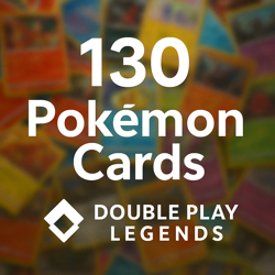 130 Pokemon TCG Cards - No Energy - All Unique Artwork + HOLO/Reverse HOLO/Rares - Image 1