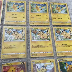 Lot of (17) Pikachu Pokemon Collection TCG Cards NM/M Rare Free Shipping MINT - Image 3