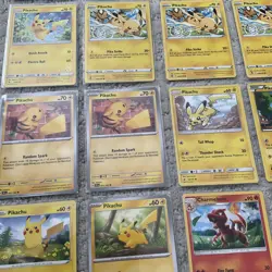 Lot of (17) Pikachu Pokemon Collection TCG Cards NM/M Rare Free Shipping MINT - Image 4