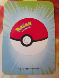 Pokemon Slowpoke Jack of Spades 1999 Mini Deck Playing Cards 2.5x1.75in NM - Image 2