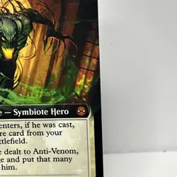 Anti-Venom, Horrifying Healer (Extended Art) M0244 Non Foil MTG Spider-Man NM/M - Image 4