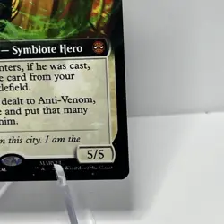 Anti-Venom, Horrifying Healer (Extended Art) M0244 Non Foil MTG Spider-Man NM/M - Image 5