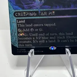 Creeping Tar Pit (0099) - Galaxy Foil - Borderless - Edge of Eternities: Stellar - Image 5
