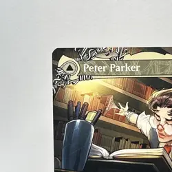 Magic MTG Marvel Spiderman Peter Parker 0208 Borderless Non-Foil - Image 2