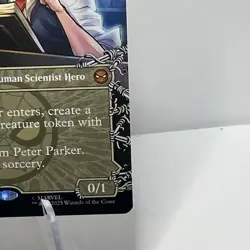 Magic MTG Marvel Spiderman Peter Parker 0208 Borderless Non-Foil - Image 4