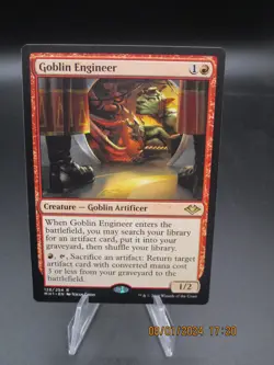 MTG Goblin Engineer - Modern Horizons- Legendsonmain - Image 1