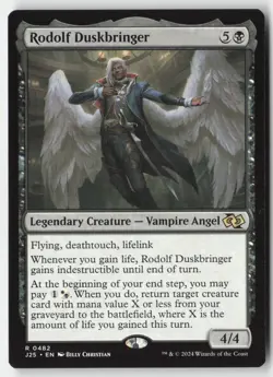 MTG - Rodolf Duskbringer R Foundations Jumpstart 482 LP-NM - Image 1