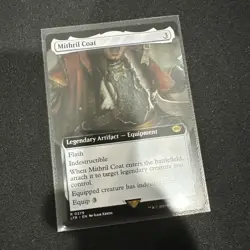 Mithril Coat 0379 NM Pack Fresh Non-Foil Extended Art - Image 1
