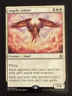 1x Angelic Arbiter (004) Commander Anthology LP MTG Magic the Gathering x1 MKE - Image 1