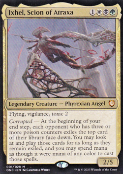 Ixhel, Scion of Atraxa - Commander Phyrexia: All Will - Mtg - 001 - M - Image 1