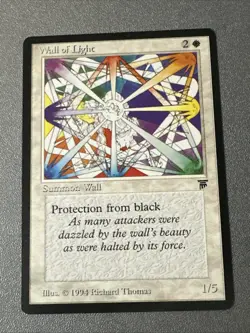 Wall Of Light X1 Legends NM Condition See Pics Front/back - Image 1