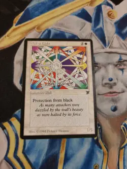 Wall of Light MTG Legends Uncommon White Creature Slightly Played x1 GG2 - Image 1