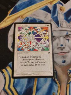 Wall of Light MTG Legends Uncommon White Creature Slightly Played x1 GG2 - Image 2