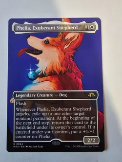 MTG - Phehlia, Exuberant Shepherd Borderless - Modern Horizons 3 - Image 1