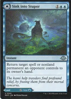 MTG: Modern Horizons 3: Sink into Stupor: Lightly Played Condition - Image 1
