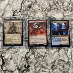 MTG Foundations Twinflame Tyrant, EmberCleave, Niv-Mizzet, Visionary. Unplayed - Image 2