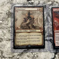 MTG Foundations Twinflame Tyrant, EmberCleave, Niv-Mizzet, Visionary. Unplayed - Image 4