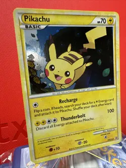 Pikachu HGSS03 Heart Gold Soul Silver Holo Pokemon TCG NM - Image 2