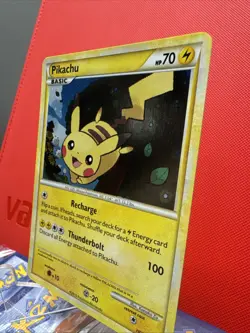 Pikachu HGSS03 Heart Gold Soul Silver Holo Pokemon TCG NM - Image 3