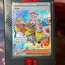 Iono 269/193 Sv02: Paldea Evolved Holo Special Illustration Rare Pokemon TCG NM - Image 1