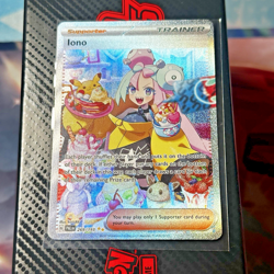 Iono 269/193 Sv02: Paldea Evolved Holo Special Illustration Rare Pokemon TCG NM - Image 3