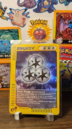 Pokemon - Boost Energy - 145/147 - Uncommon - Reverse Holo - Aquapolis - MP - Image 1