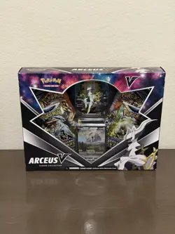 Pokemon TCG Arceus V Figure Collection Box Factory Sealed Brilliant Stars 2022 820650850165 - Image 1