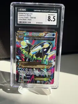 Pokemon TCG Primal Kyogre-EX Primal Clash 149/160 Holo Full Art Ultra Rare - Image 1