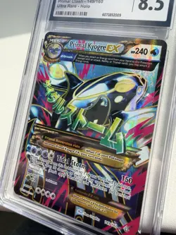Pokemon TCG Primal Kyogre-EX Primal Clash 149/160 Holo Full Art Ultra Rare - Image 3