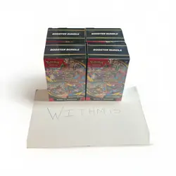 Pokemon Mega Evolutions Booster Bundle - Sealed - Lot Of 4 - 24 Packs! - Image 1