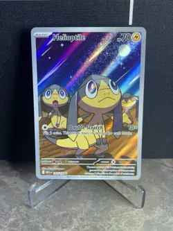 Pokemon MEGA EVOLUTION Helioptile 143/132 English NM Illustration Rare - Image 1