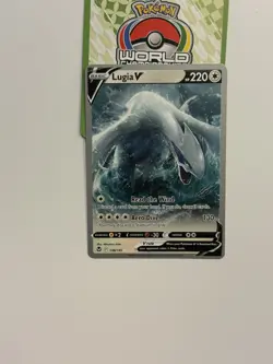 Lugia V 138/195 2023 Pokemon World Championships Deck Variant Silver Tempest D - Image 1