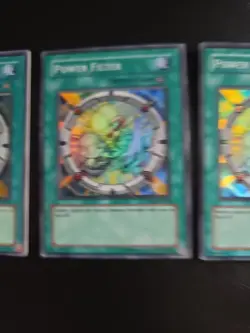 3× YUGIOH Power Filter TDGS-EN058 Super Rare NM-LP Playset - Image 3