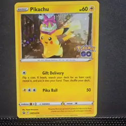 Pokemon GO TCG Pikachu Promo SWSH234 Pokemon FAST SHIP New Card NM In Hand - Image 1