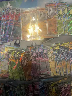 MASSIVE Pokemon Card Scarlet and Violet Ex Card Lot- All Pack Fresh And Sleeved - Image 4