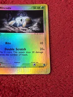 Nincada 67/97 Dragon Reverse Holo E Reader Pokemon Card Played - Image 3