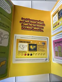 Unpunched 3 Pokemon Channel Nintendo Gamecube 2003 E Reader Line Art Cards - Image 3