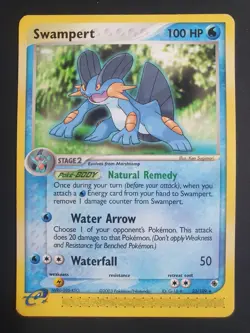 Swampert 23/109 - Ruby and Sapphire Set - Pokemon Card - Excellent Condition - Image 1