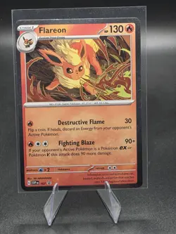 Flareon - 167 (Cosmos Holo) 167 Sv: Scarlet & Violet Promo Cards Holo - Image 1