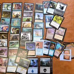 Toxic Poison infect Black and Blue 3/7 Hexproof Dragon Commander Deck-100 Cards - Image 2