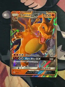 Charizard GX Holo Pokemon Card 20/147 Sm-Burning Shadows NM- - Image 1