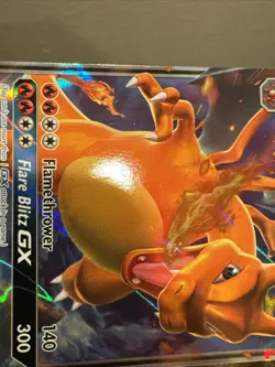 Charizard GX Holo Pokemon Card 20/147 Sm-Burning Shadows NM- - Image 3