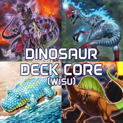 Yugioh Dinosaur Deck Core - 48 Cards WISU-EN Wild Survivors - Image 1